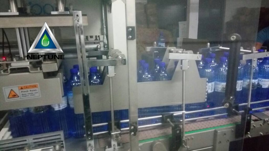 Automatic filling production process 