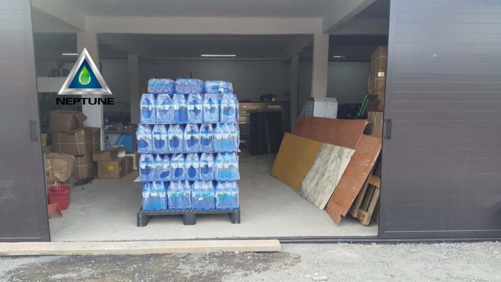 ready for freight package bottled water