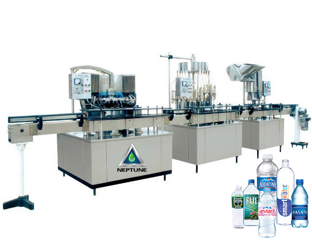 semiautomatic water filling machine for small bottle water