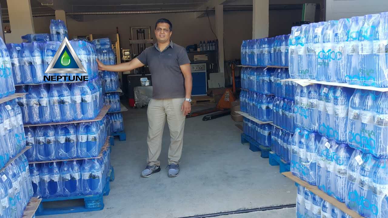 customer enjoy success with neptune water bottling plant