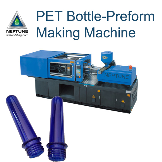 PET Bottle-Preform Making Machine For making water bottle preform with different color and weight