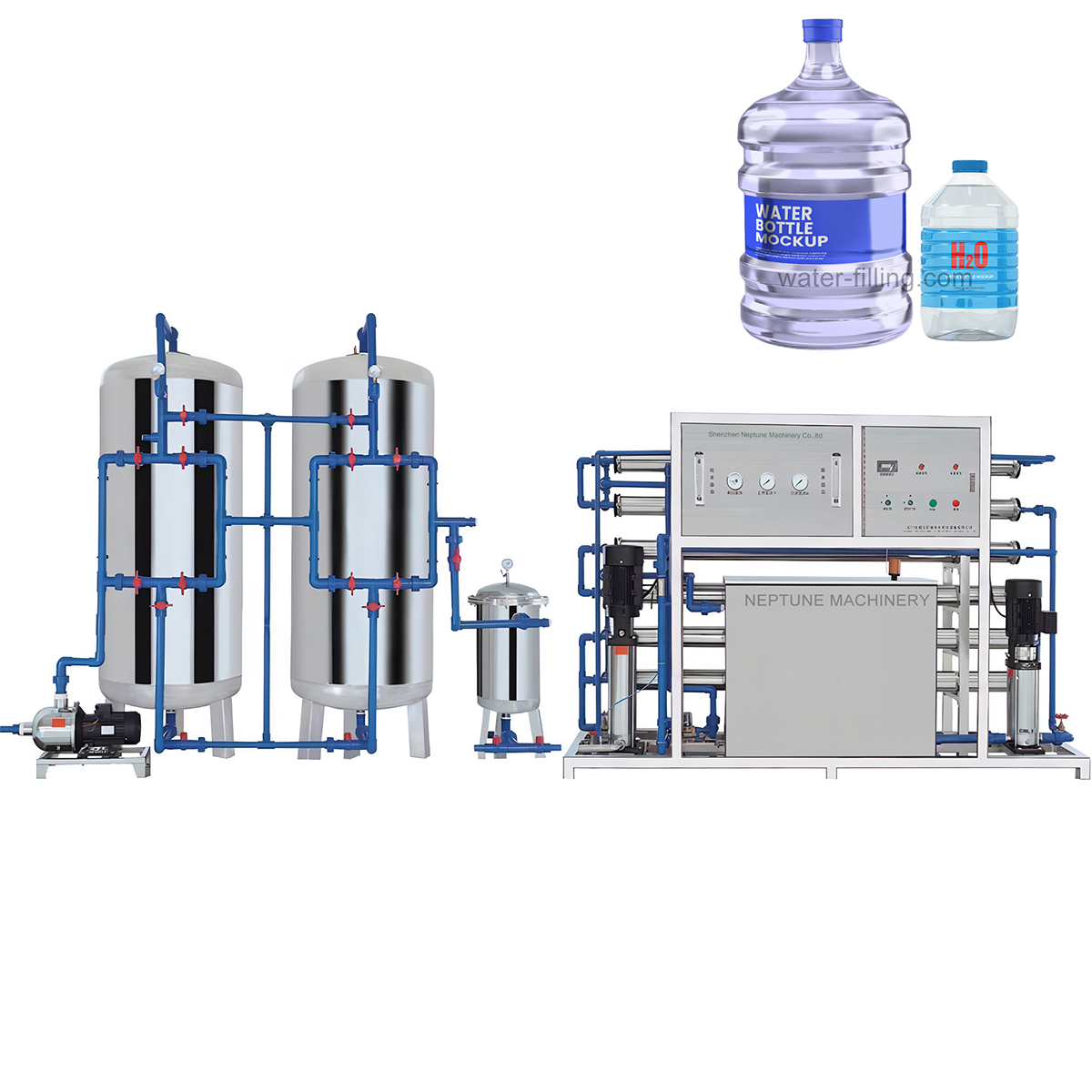 purified water RO treatment machine