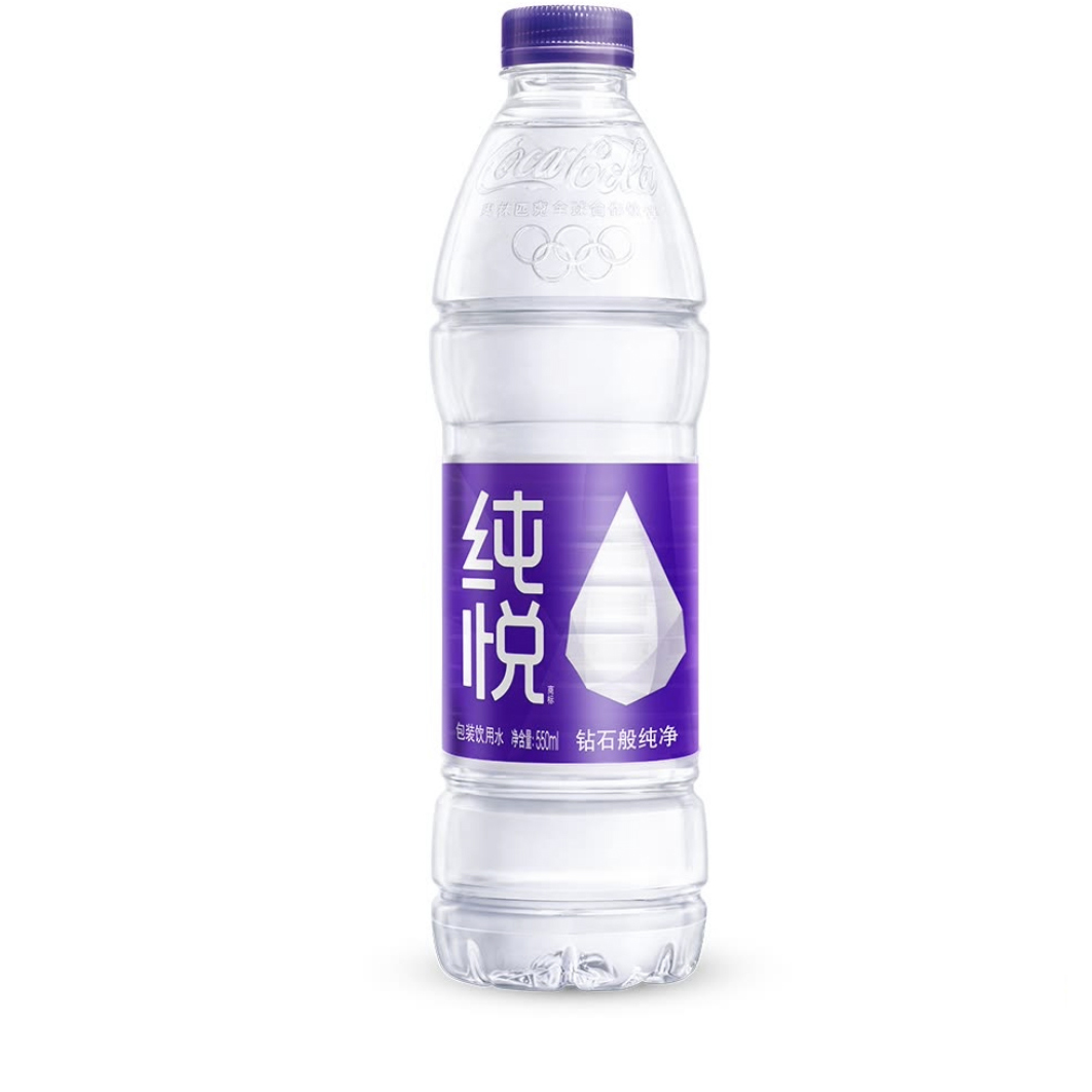 555ml pure bottled water