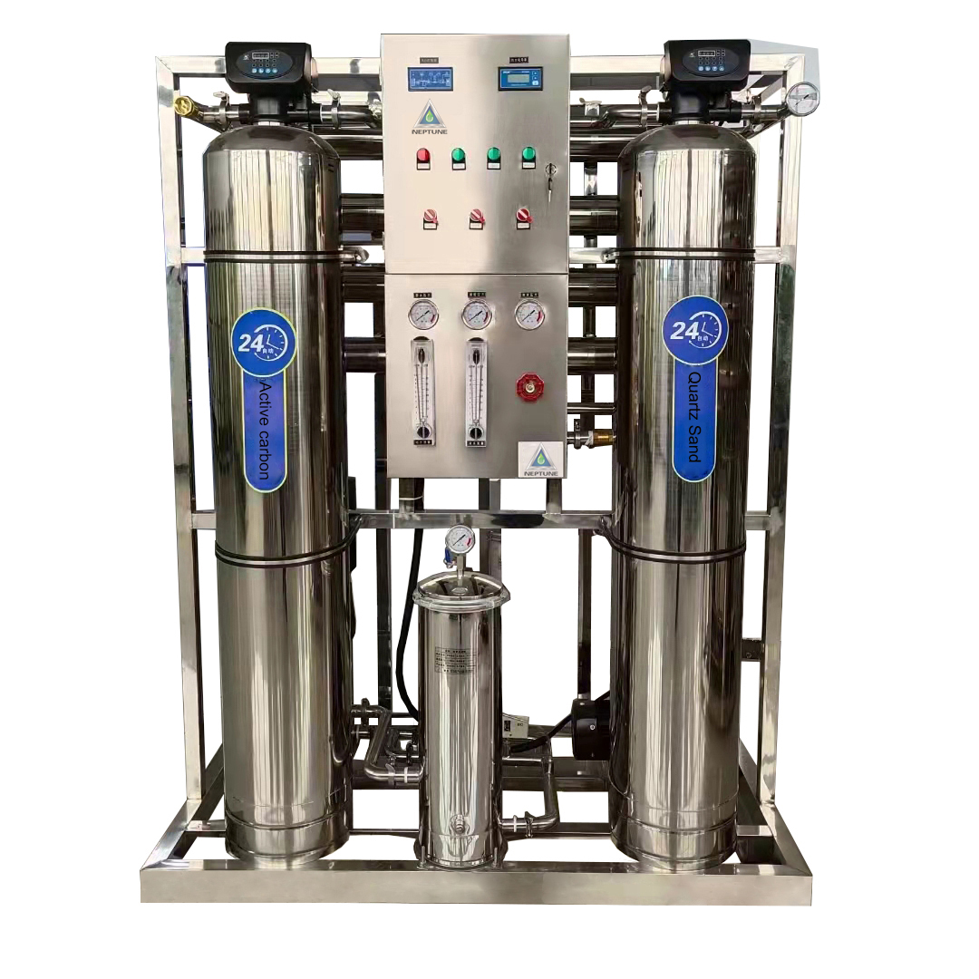 1000lph Reverse osmosis water treatment equipment