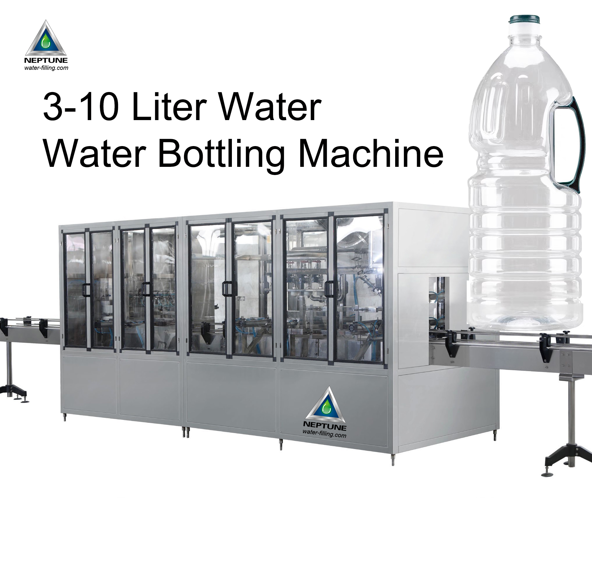 3 10l straight bottled water filling machine plastic
