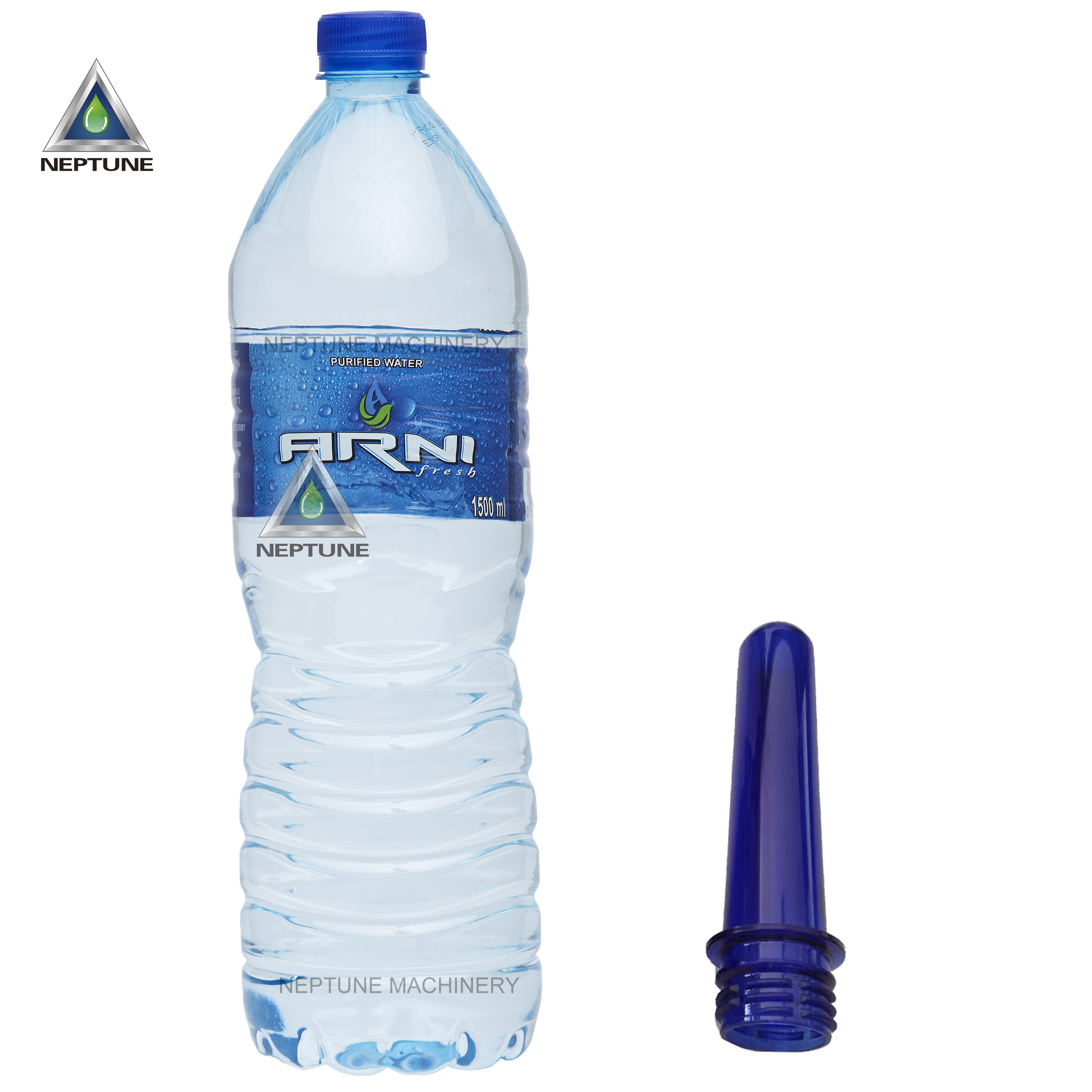 Pet preform for water bottle 1